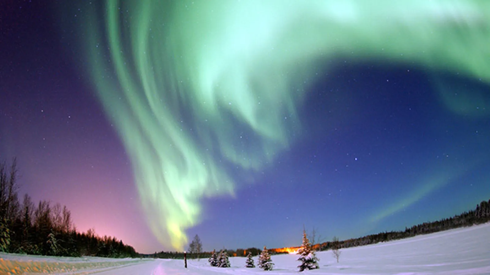 Aurora Borealis over Alaska